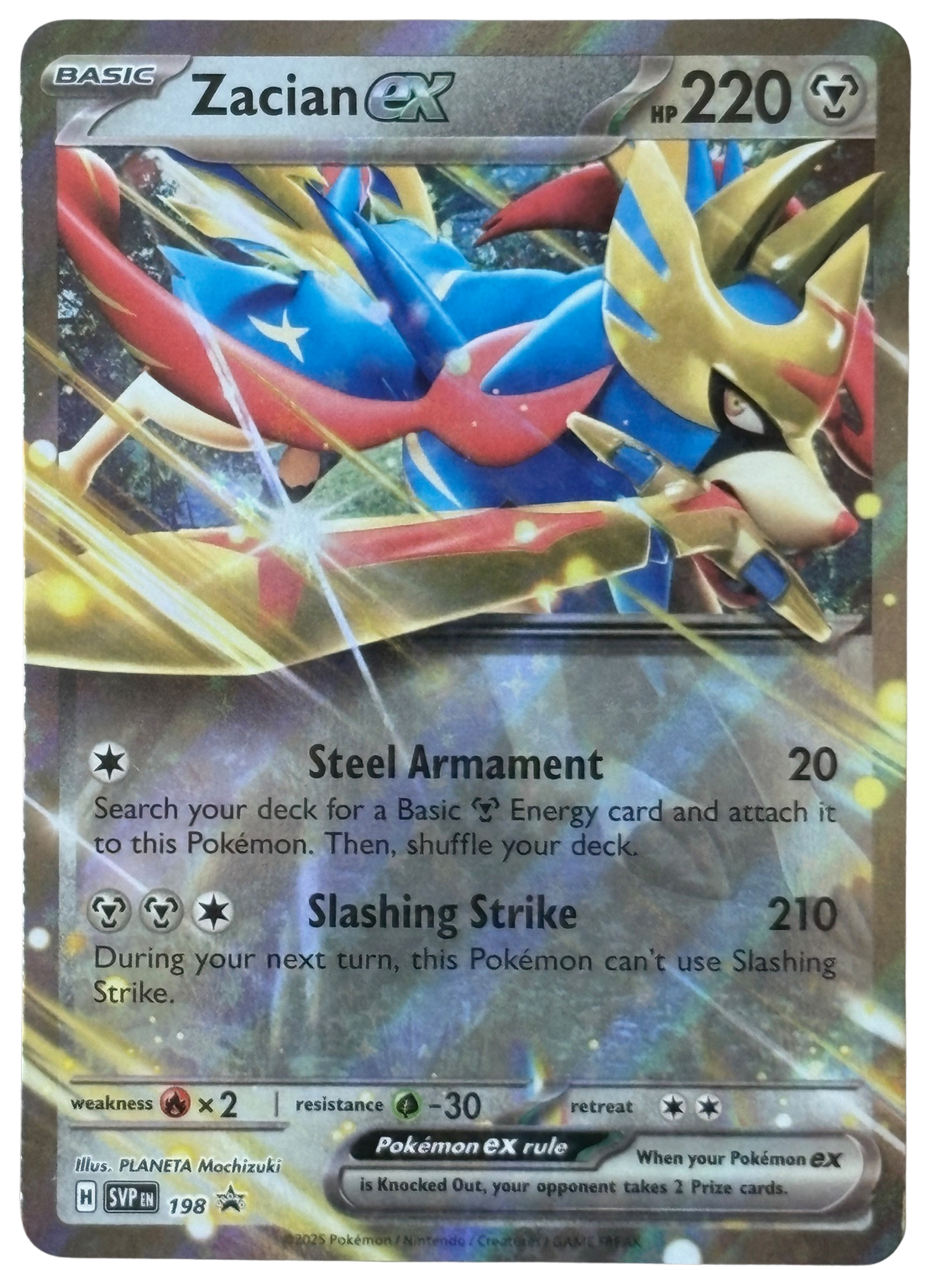 Zacian ex Black Star Promos (2025) [Near Mint]