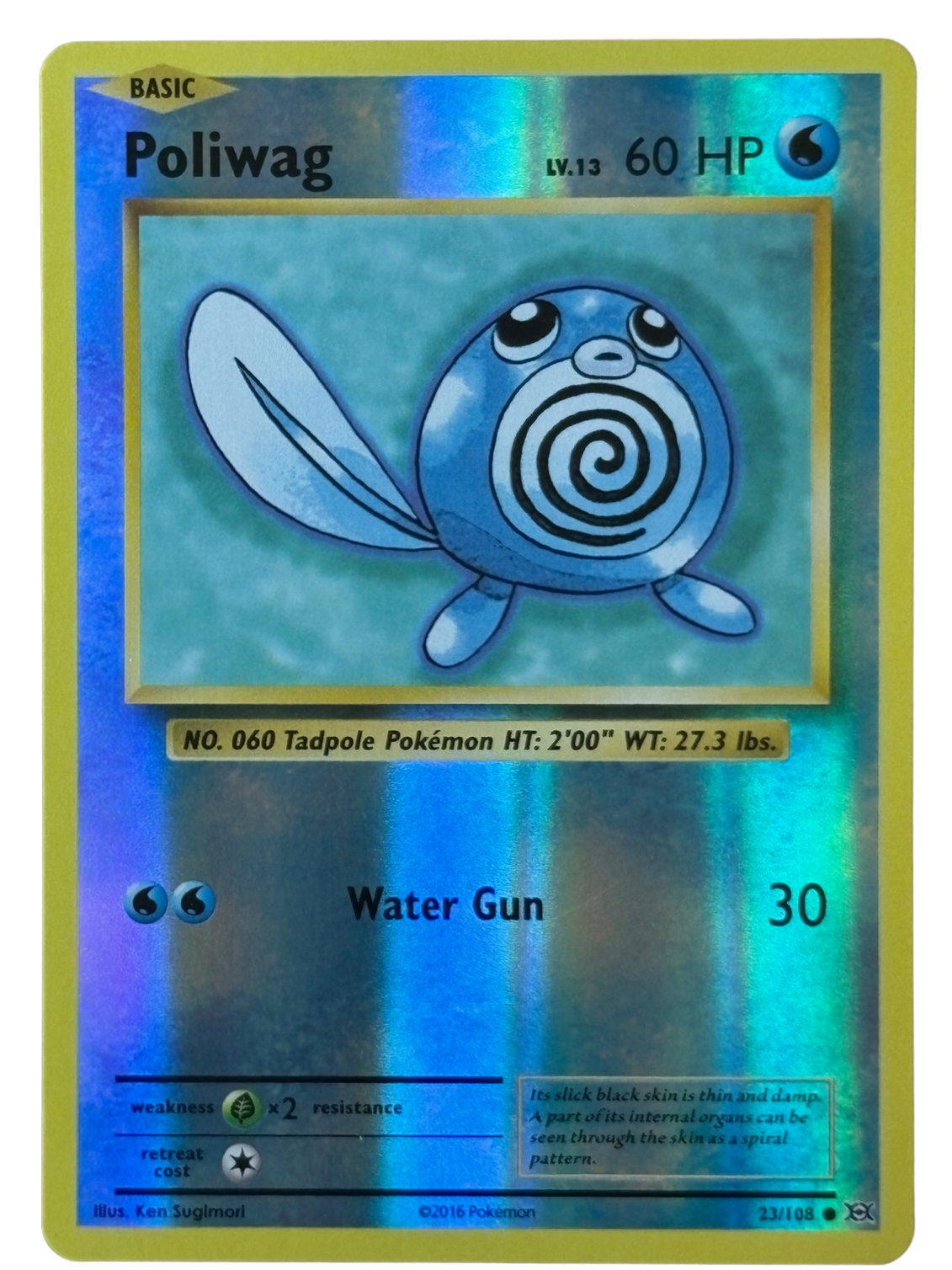 Poliwag 23/108 (2016) [Near Mint]