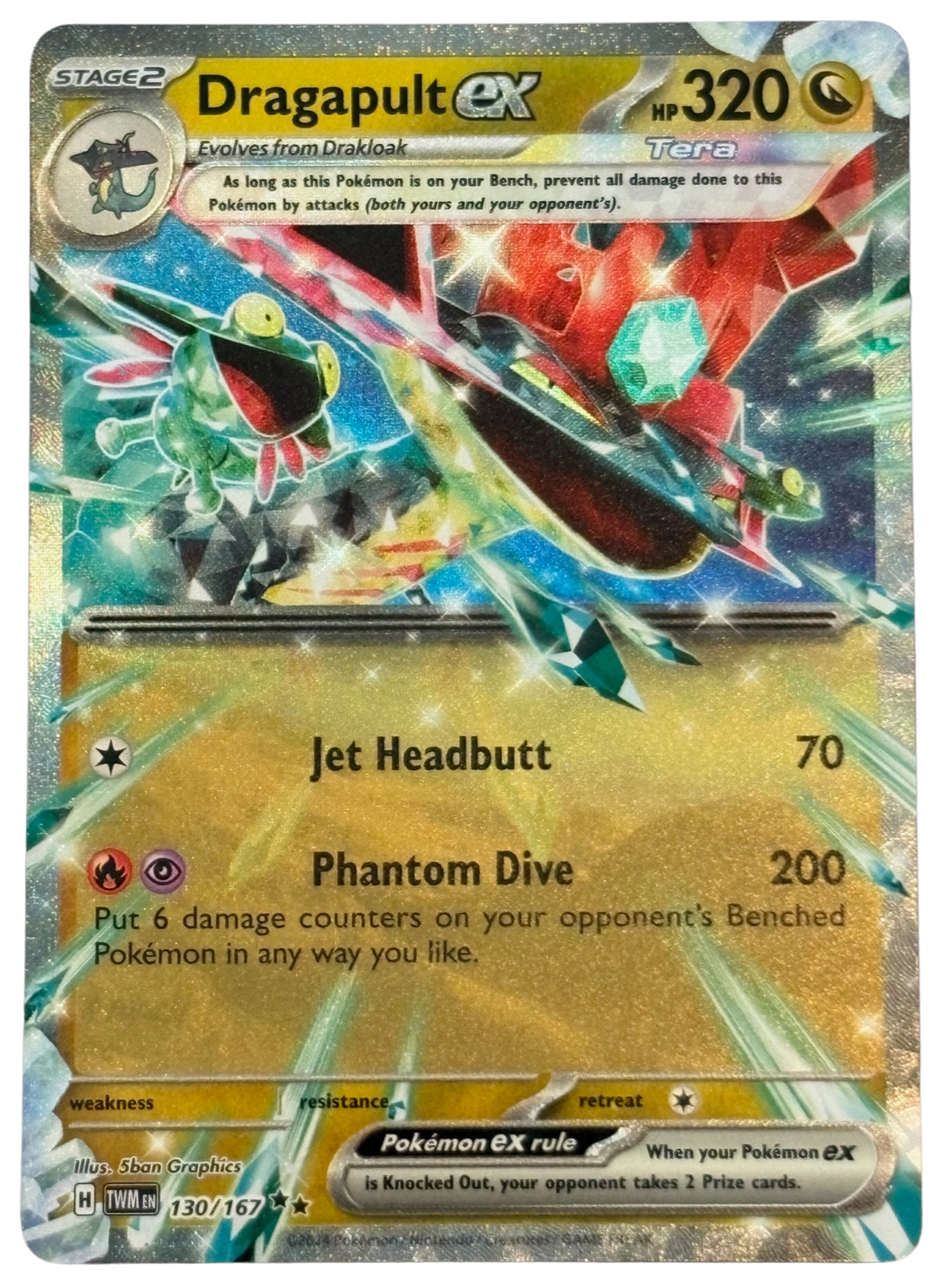 Dragapult ex 130/167 Twilight Masquerade (2024) [Near Mint]