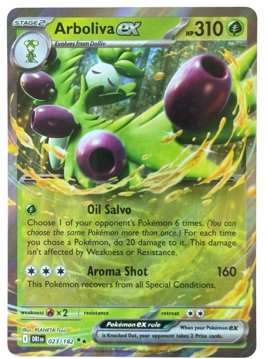 Arboliva ex 023/182 Destined Rivals (2025) [Near Mint]