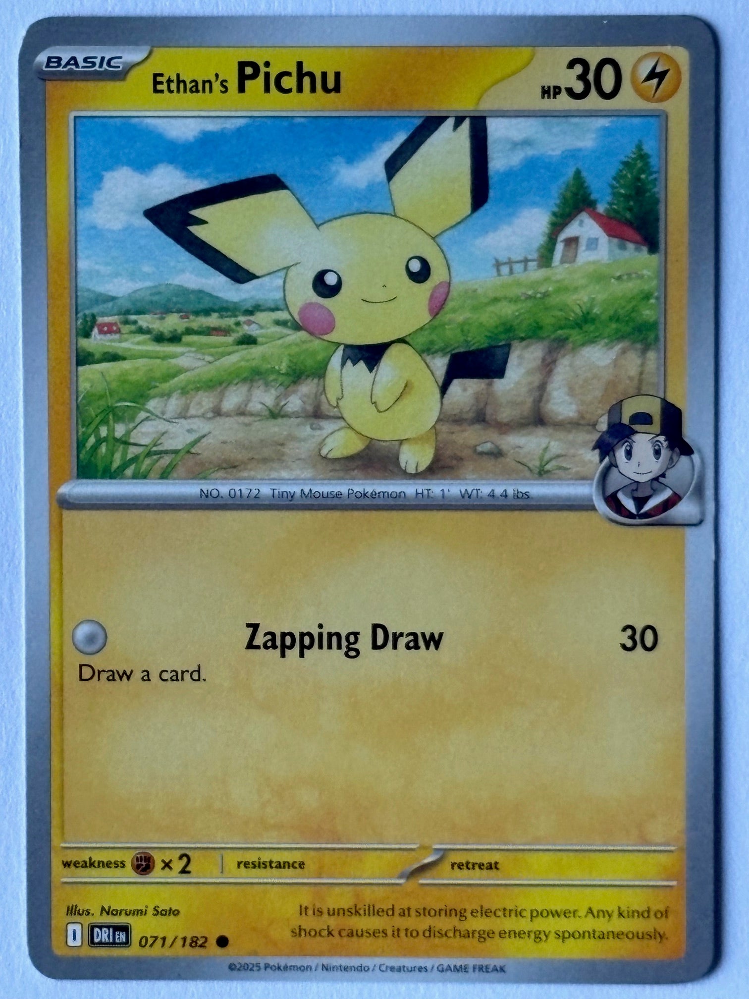 Ethan's Pichu – 071/182 DRI