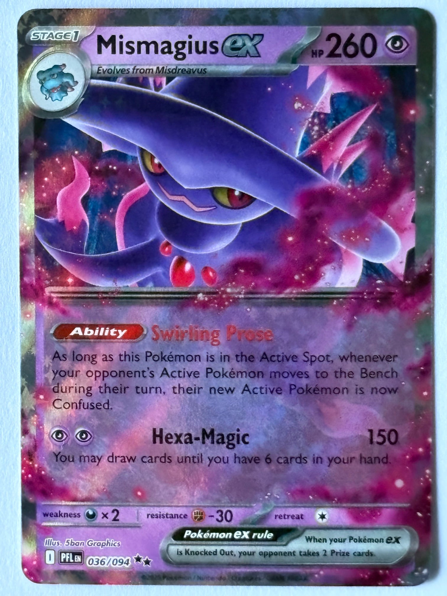 Mismagius ex – 036/094 PFL