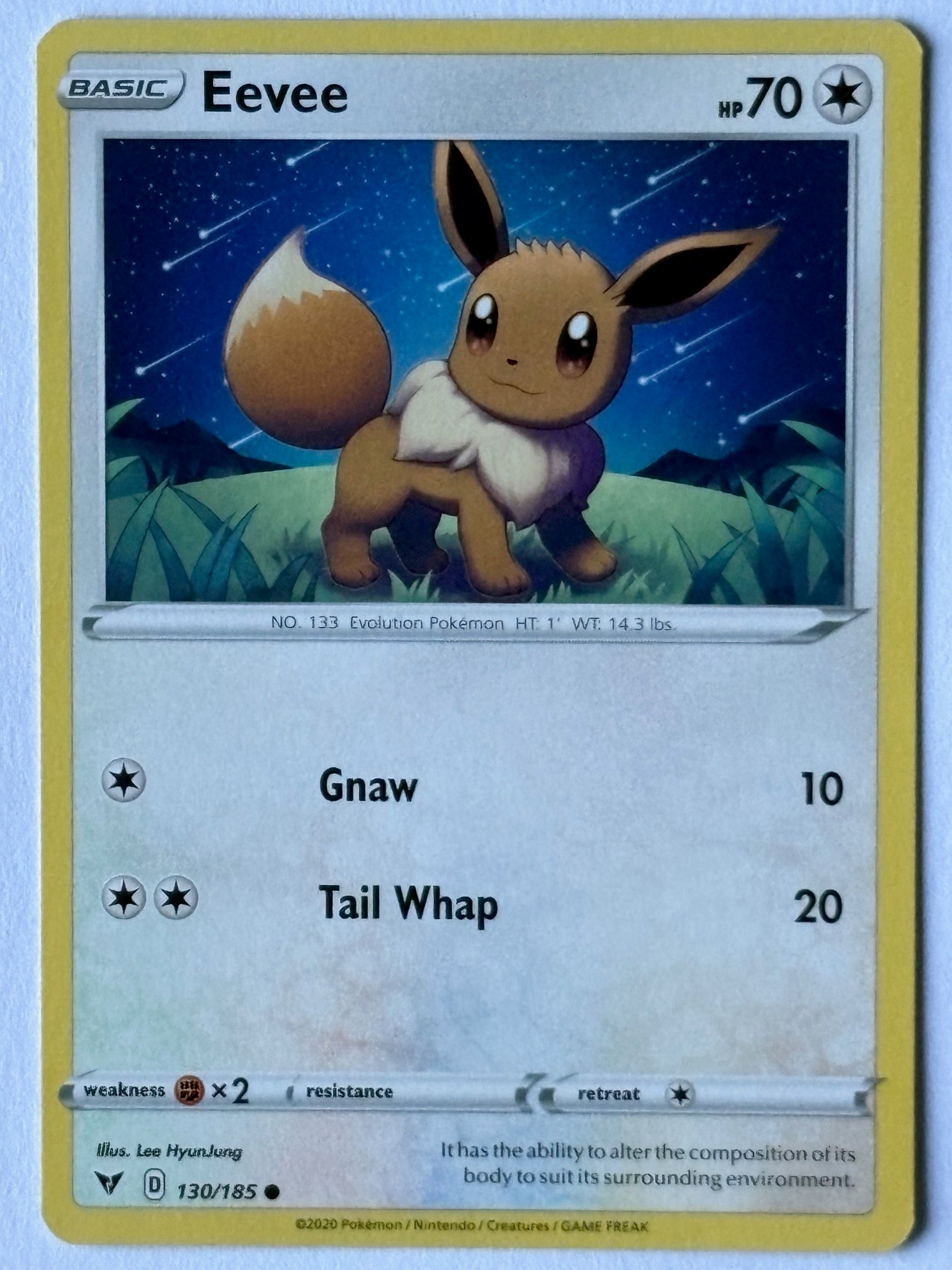Eevee – 130/185 D (Vivid Voltage)