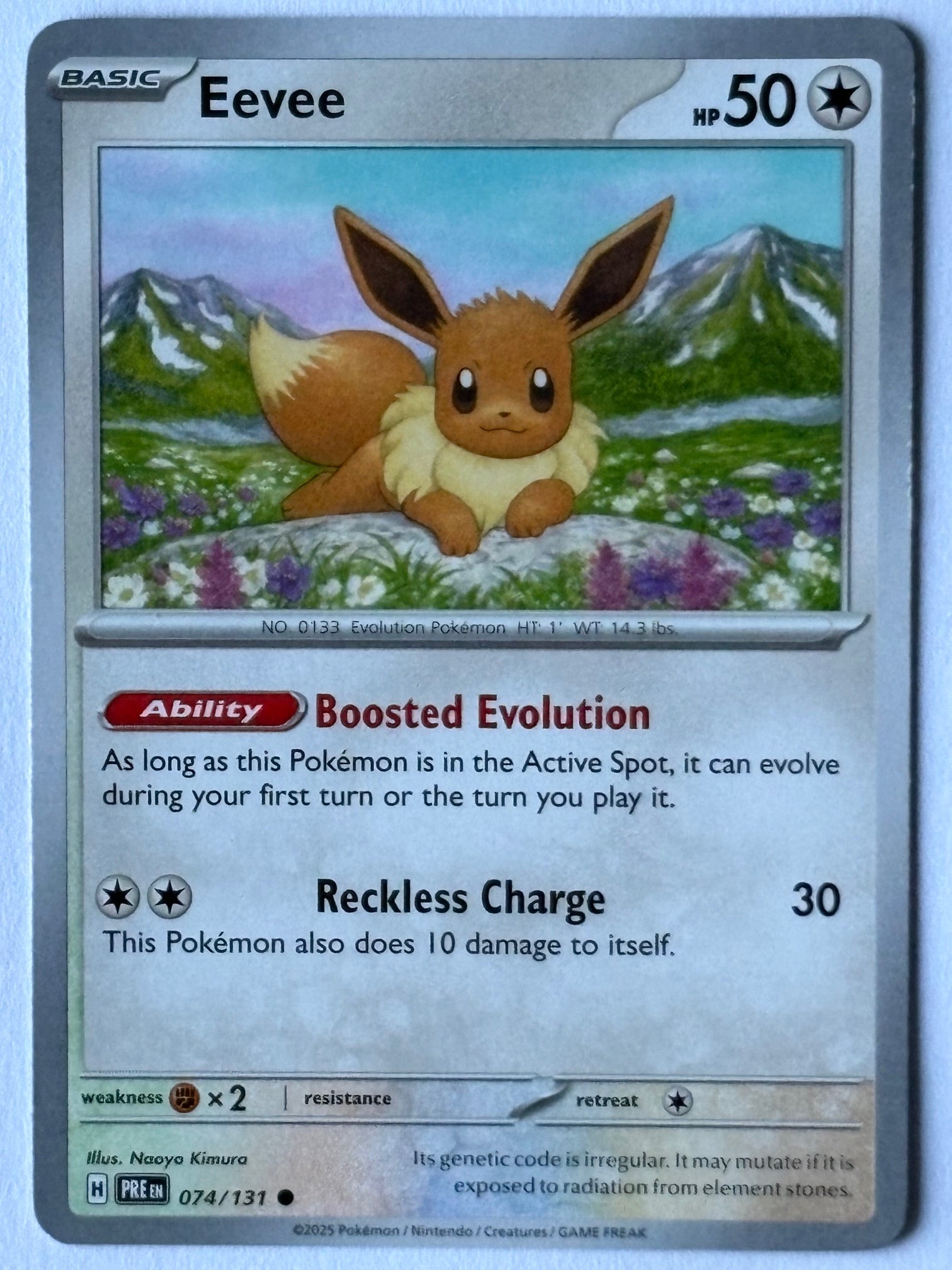 Eevee – 074/131 PRE