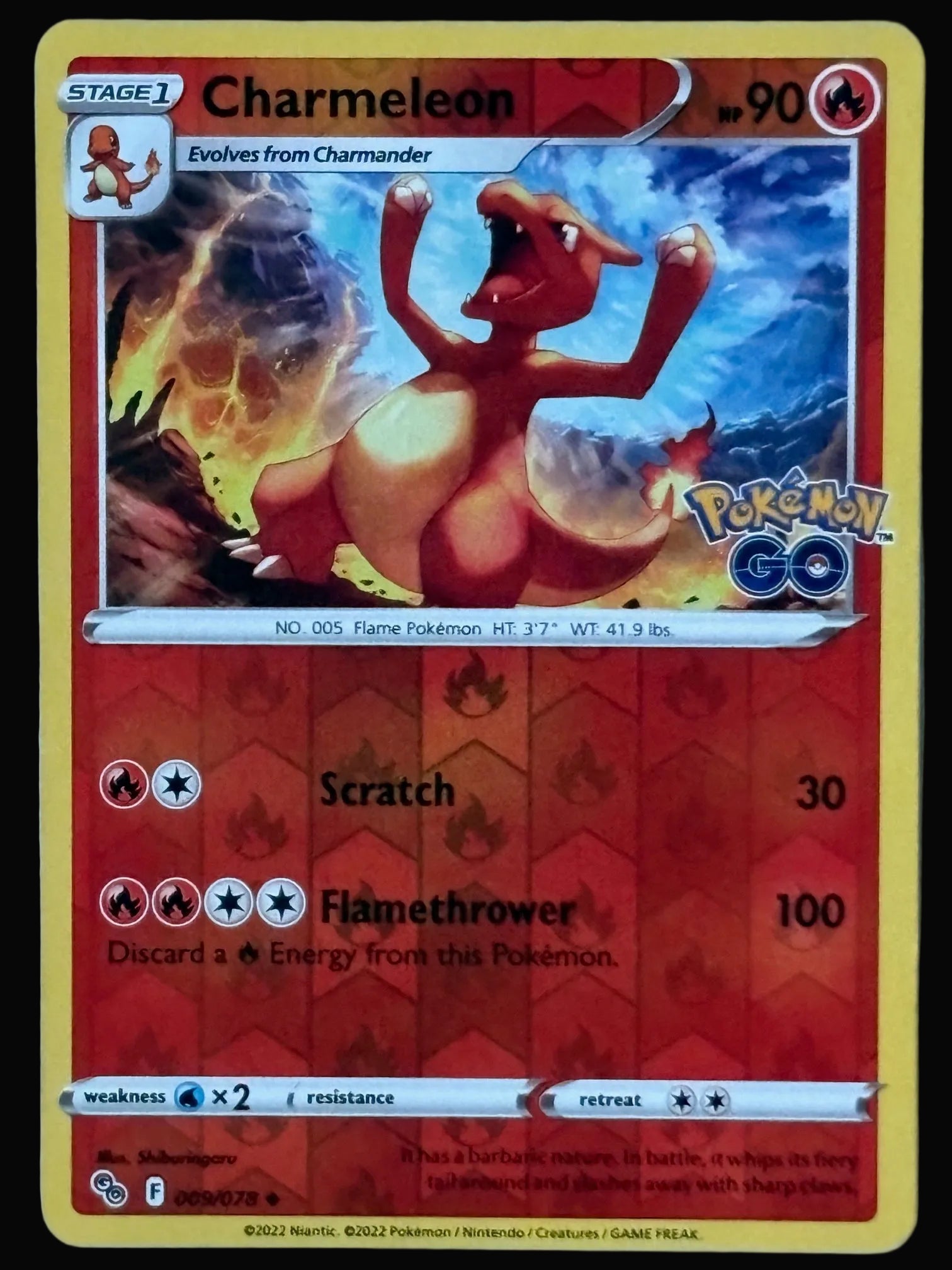 Charmeleon – 005/078 Pokémon GO