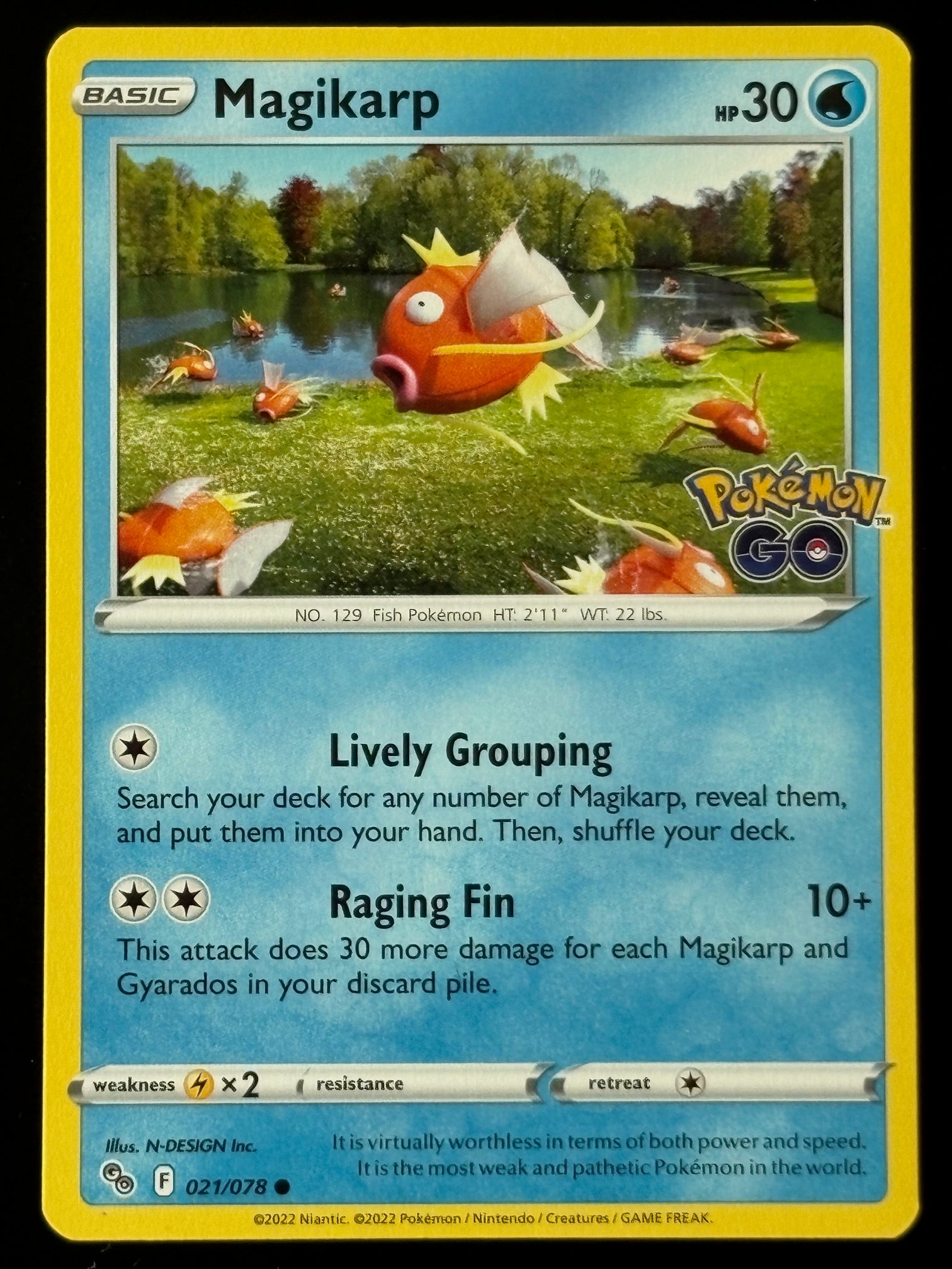 Magikarp – 021/078 Pokémon GO