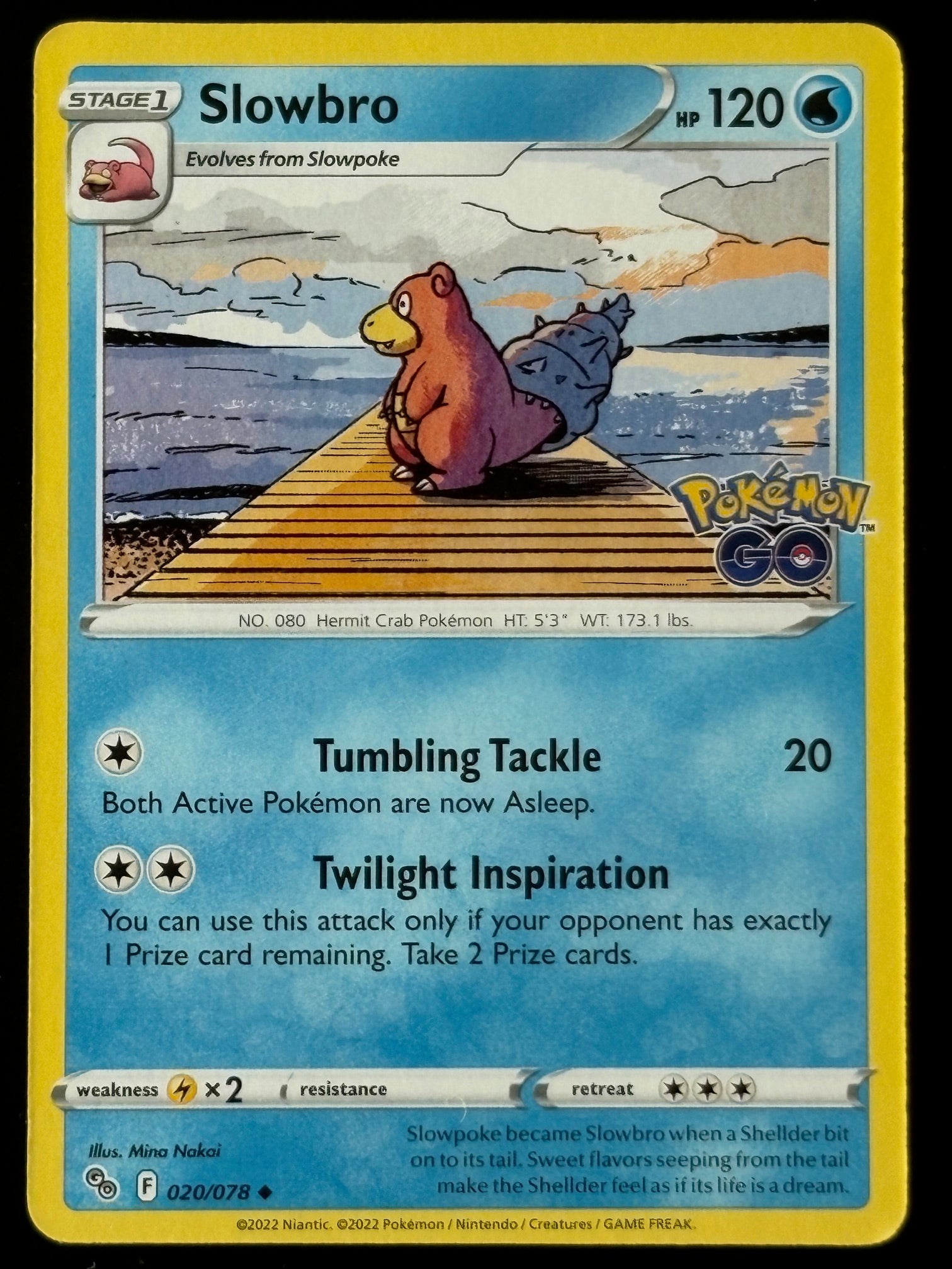 Slowbro – 020/078 Pokémon GO