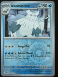 Abomasnow – Pokemon 2025 Destined Rivals EN 060/182 Uncommon