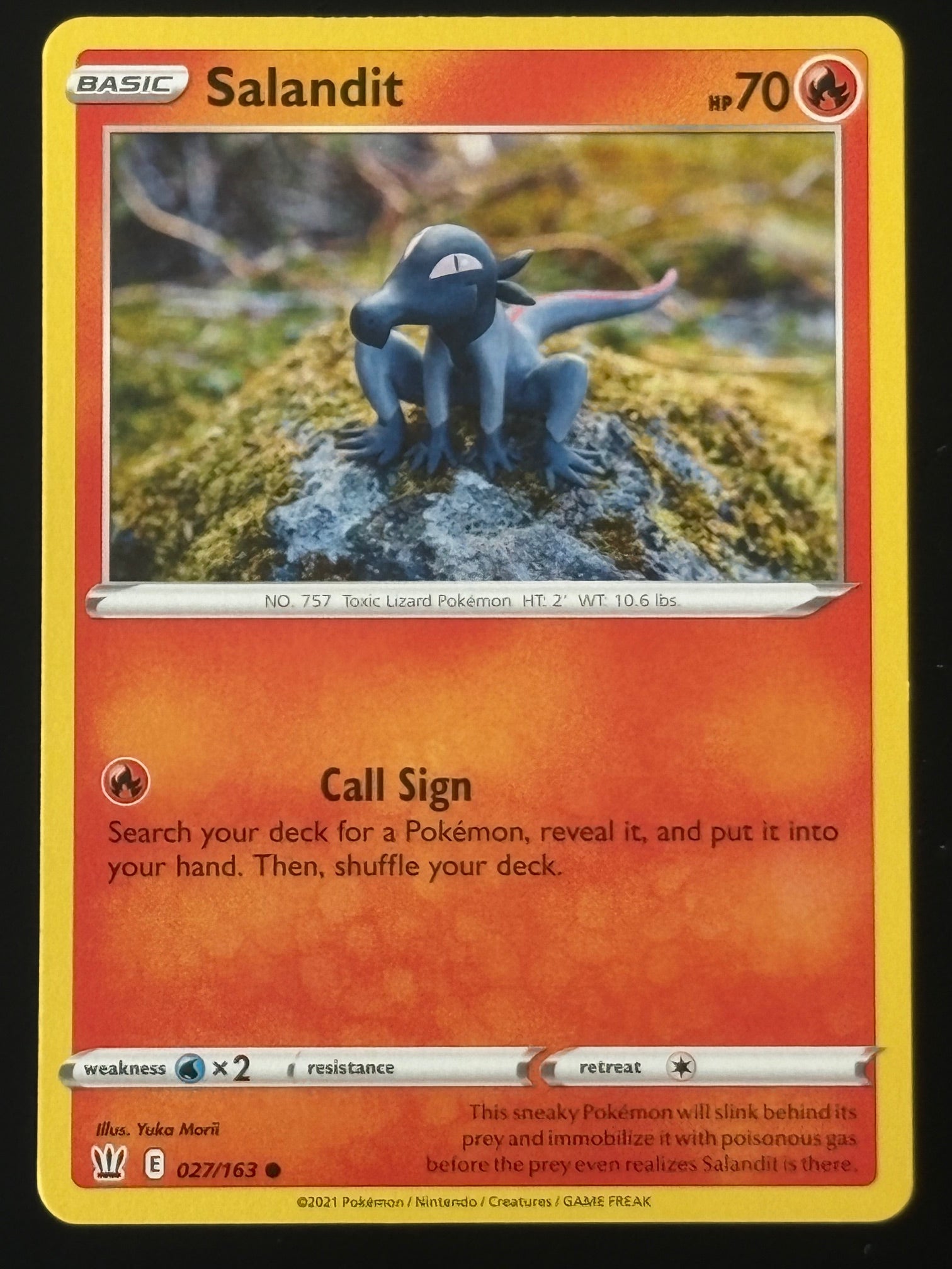 Salandit 027/163 – Pokémon 2021 BST EN