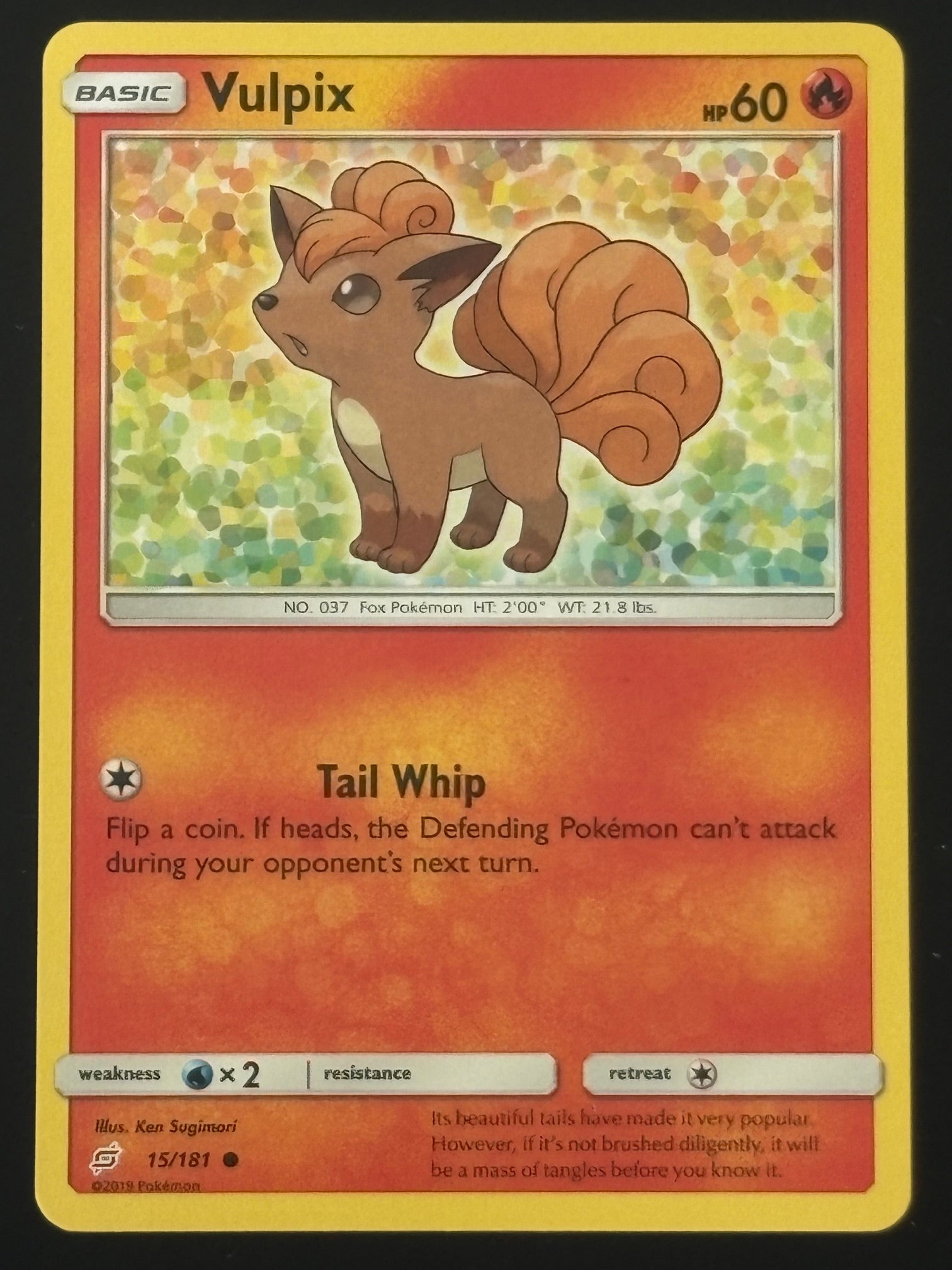 Vulpix 15/181 – Pokémon 2018 TM EN