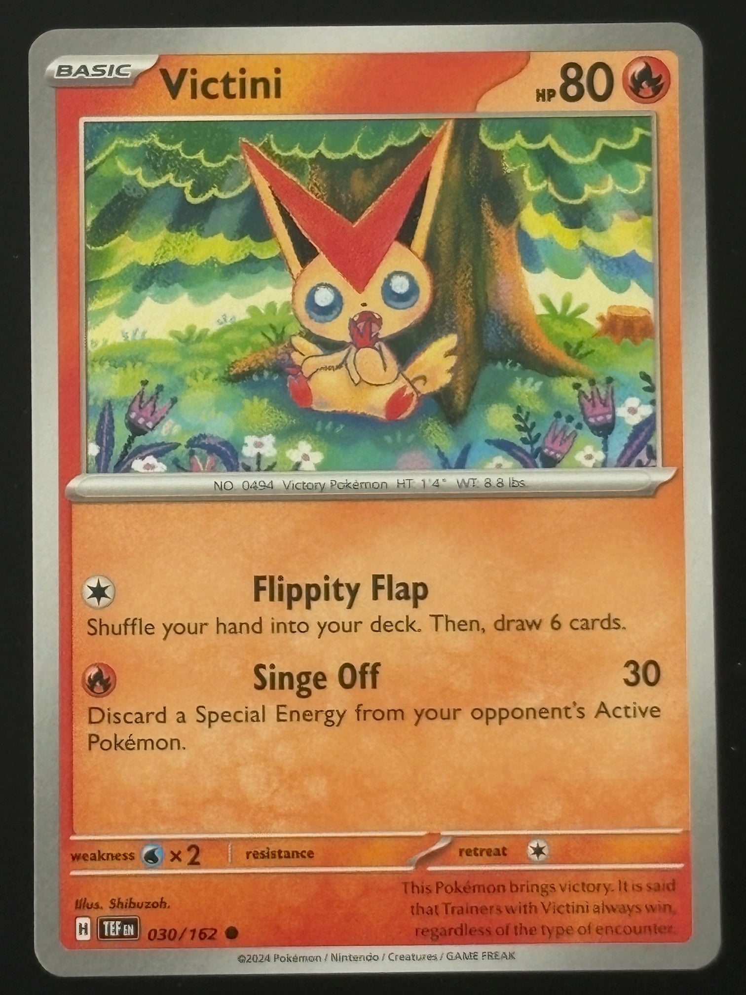 Victini 030/162 – Pokémon 2024 TEF EN