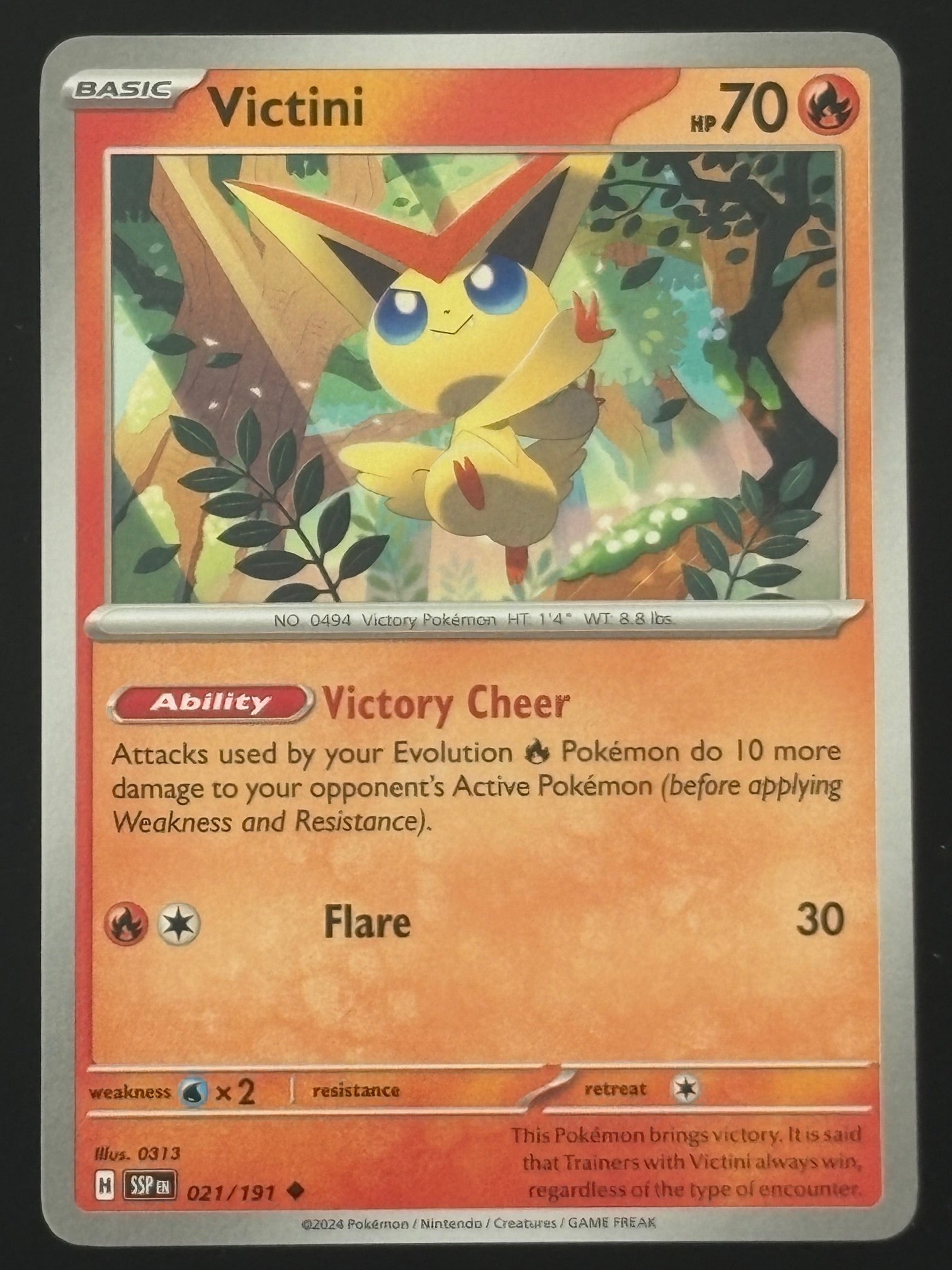 Victini 021/191 – Pokémon 2024 SSP EN