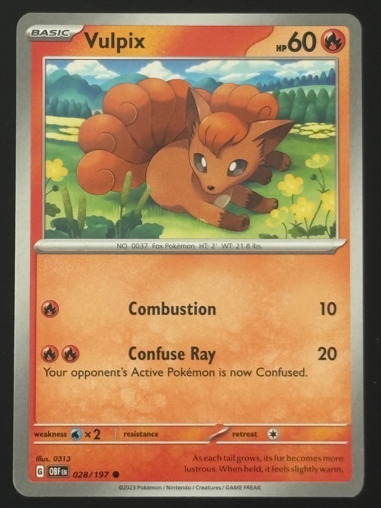 Vulpix 028/197 – Pokémon 2023 OBF EN