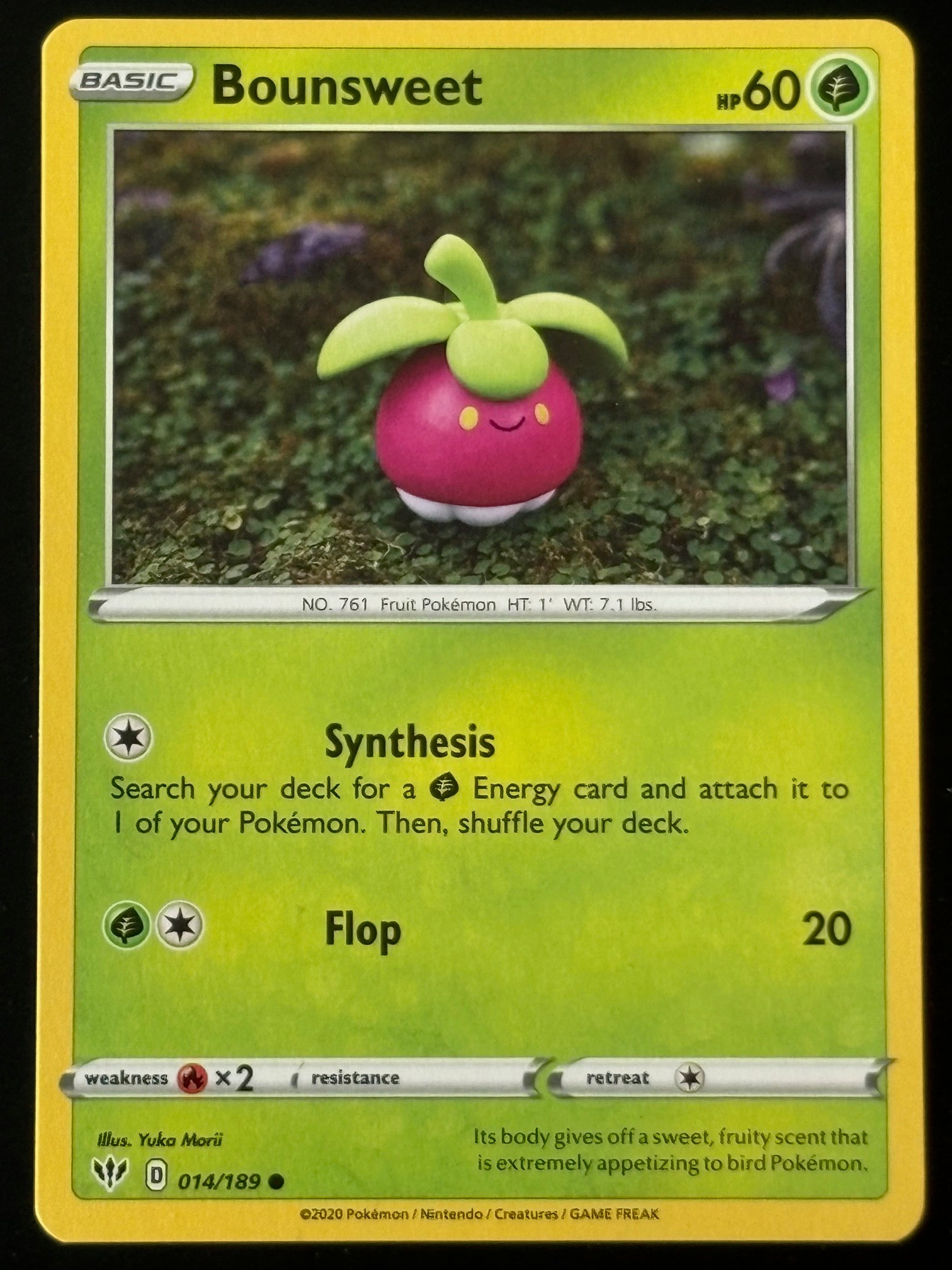 Bounsweet 014/189 – Pokémon 2020 EN