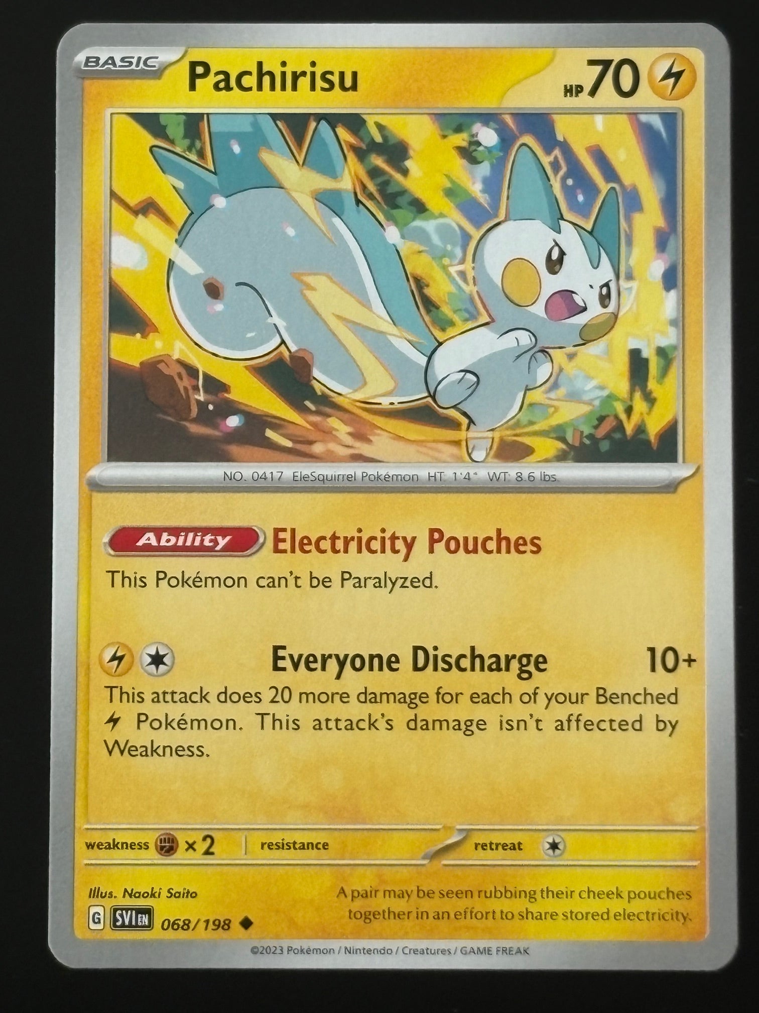Pachirisu 068/198 – Pokémon 2023 SVI EN