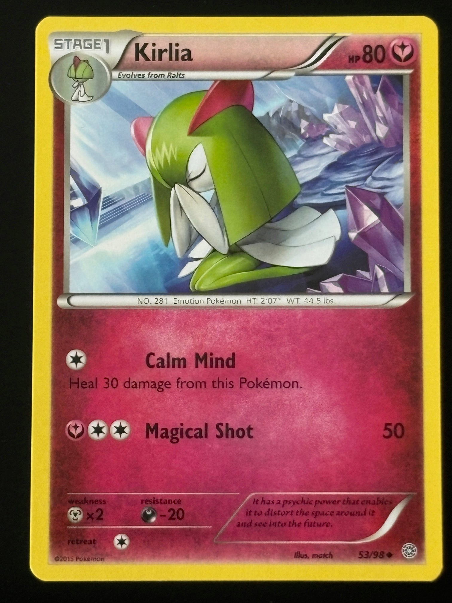 Kirlia 53/98 – Pokémon 2015 XY EN