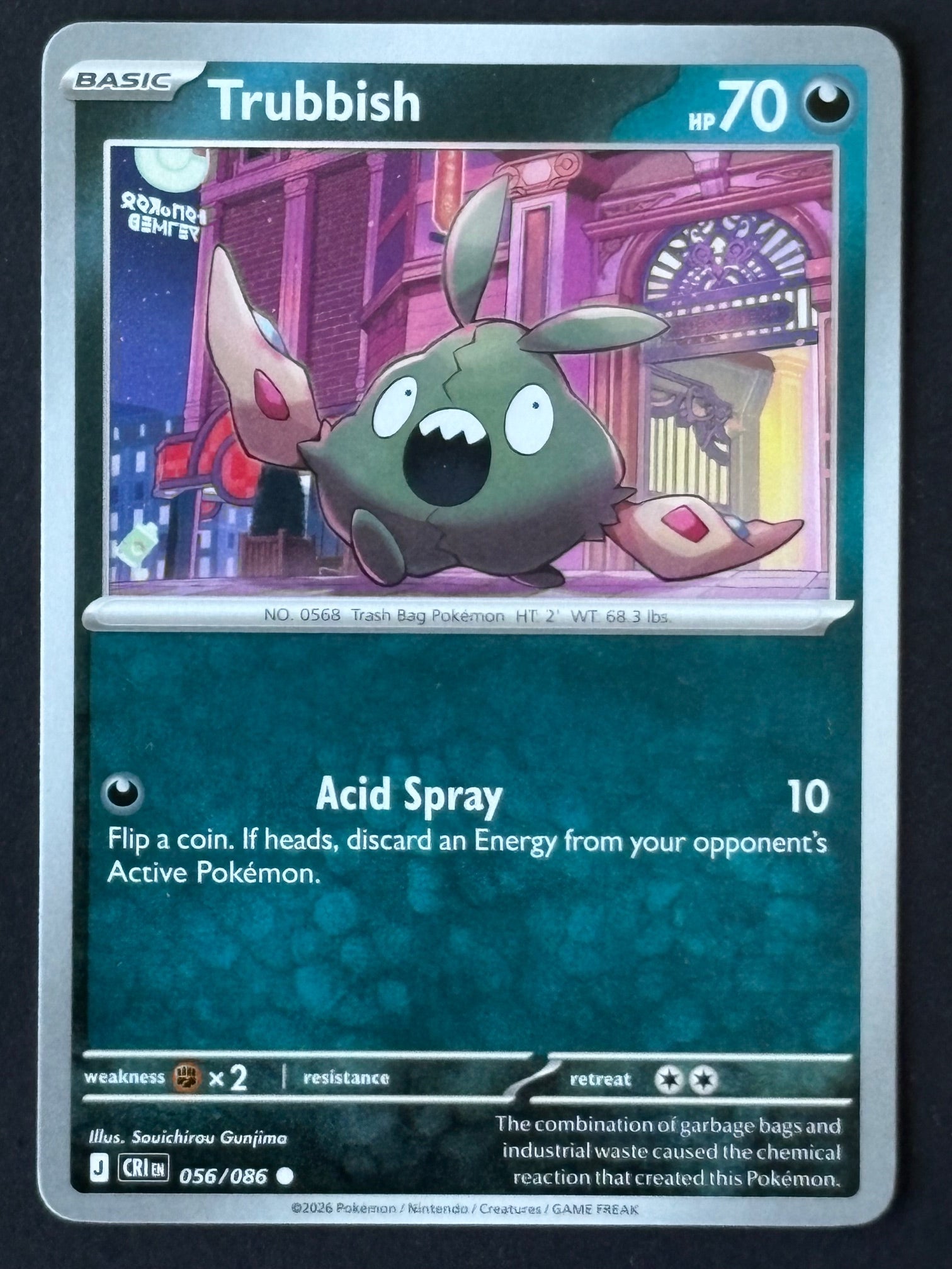 Trubbish 056/086 – Pokémon 2026 CRI EN