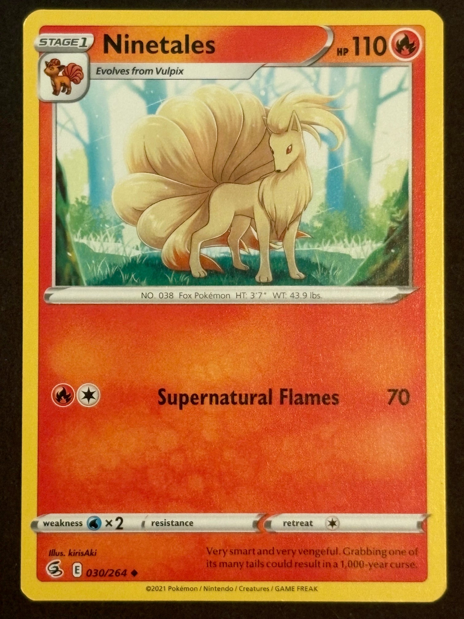 Ninetales 030/264 – Pokémon 2021 FST EN