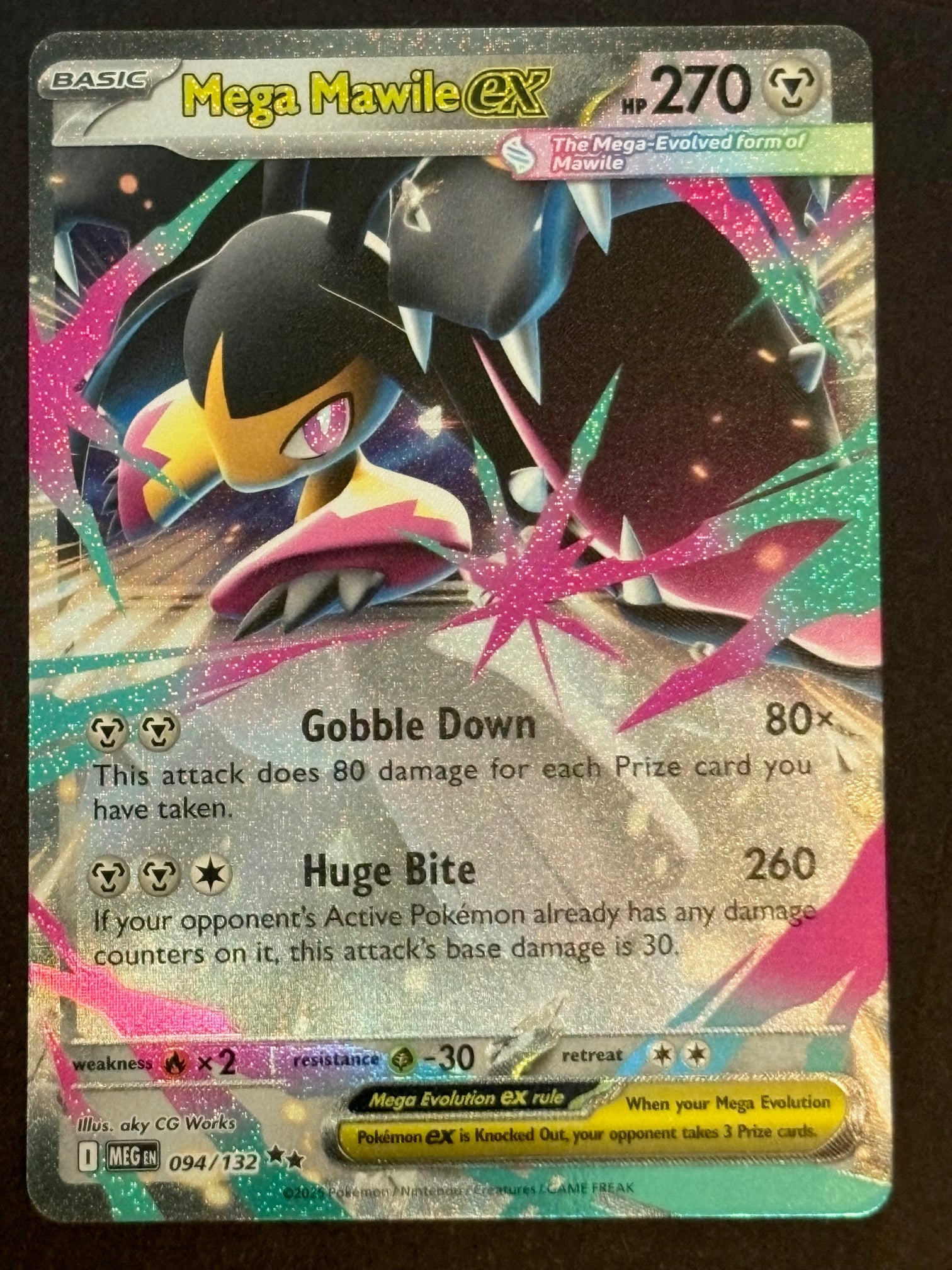 Mega Mawile ex – 094/132 MEG EN