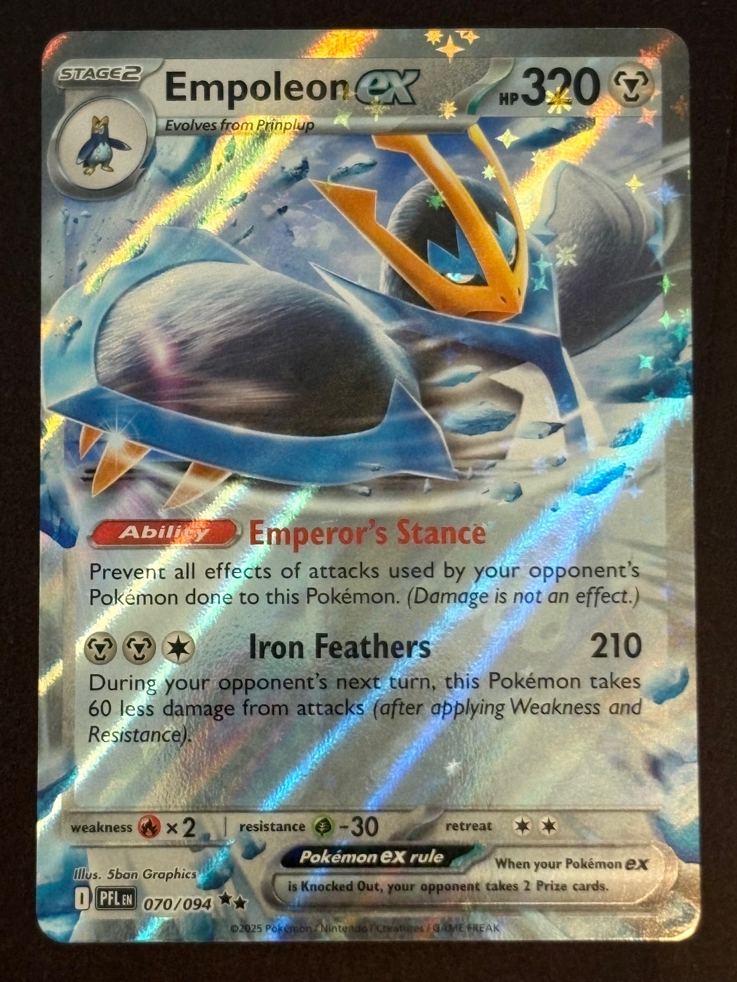 Empoleon ex – 070/094 PFL EN