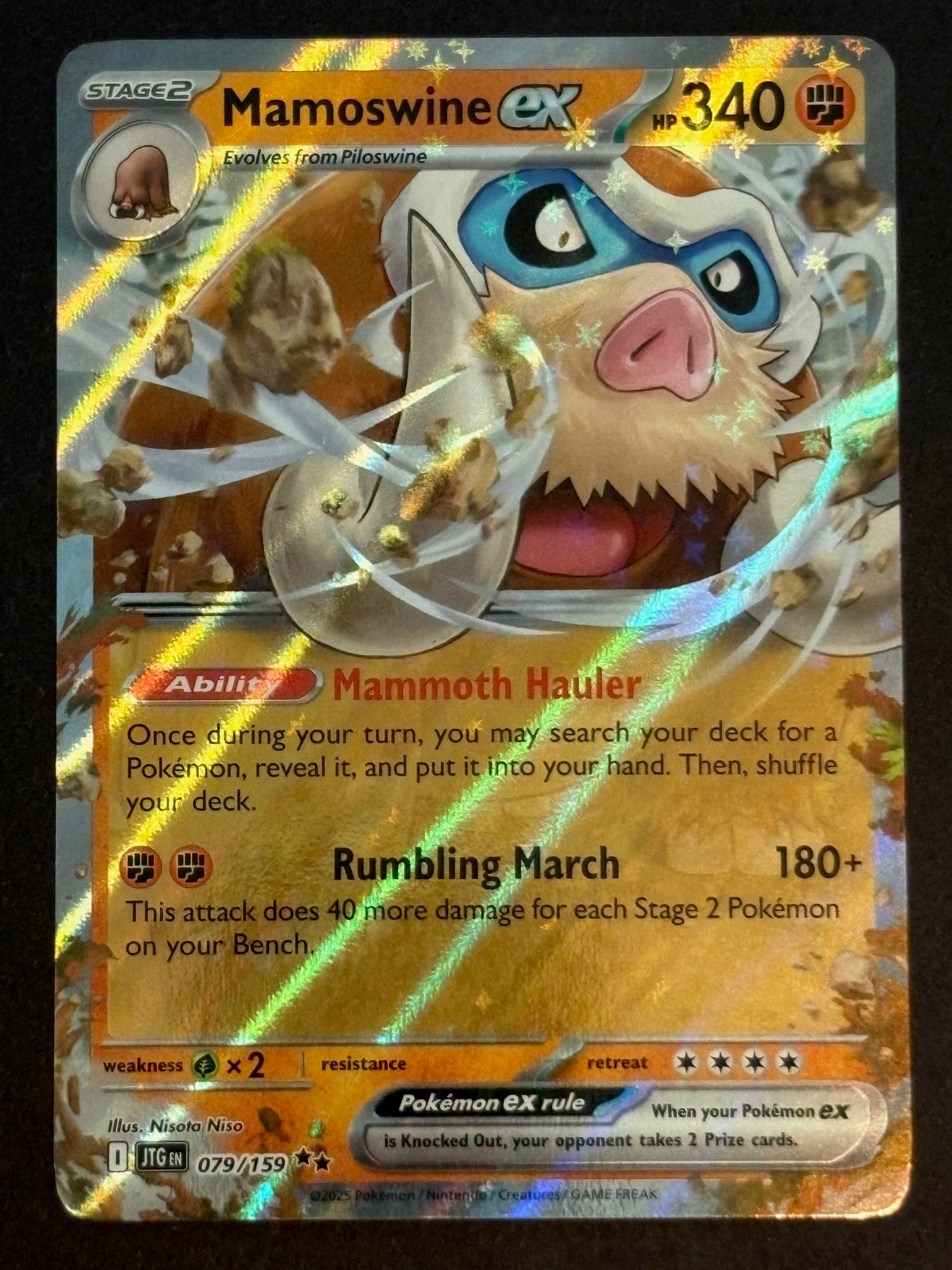 Mamoswine ex – 079/159 JTG EN