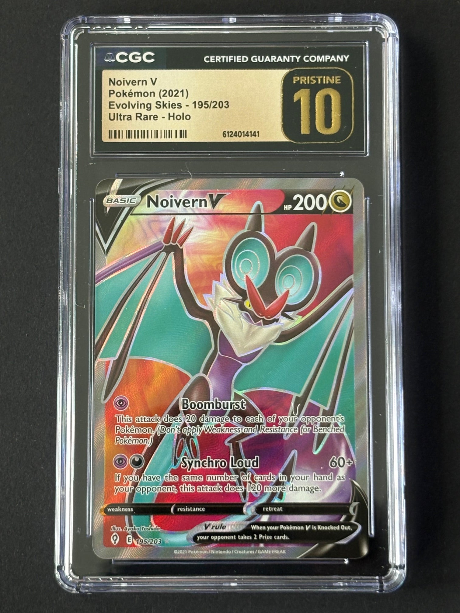 Noivern V – 195/203 EVS EN CGC Pristine 10
