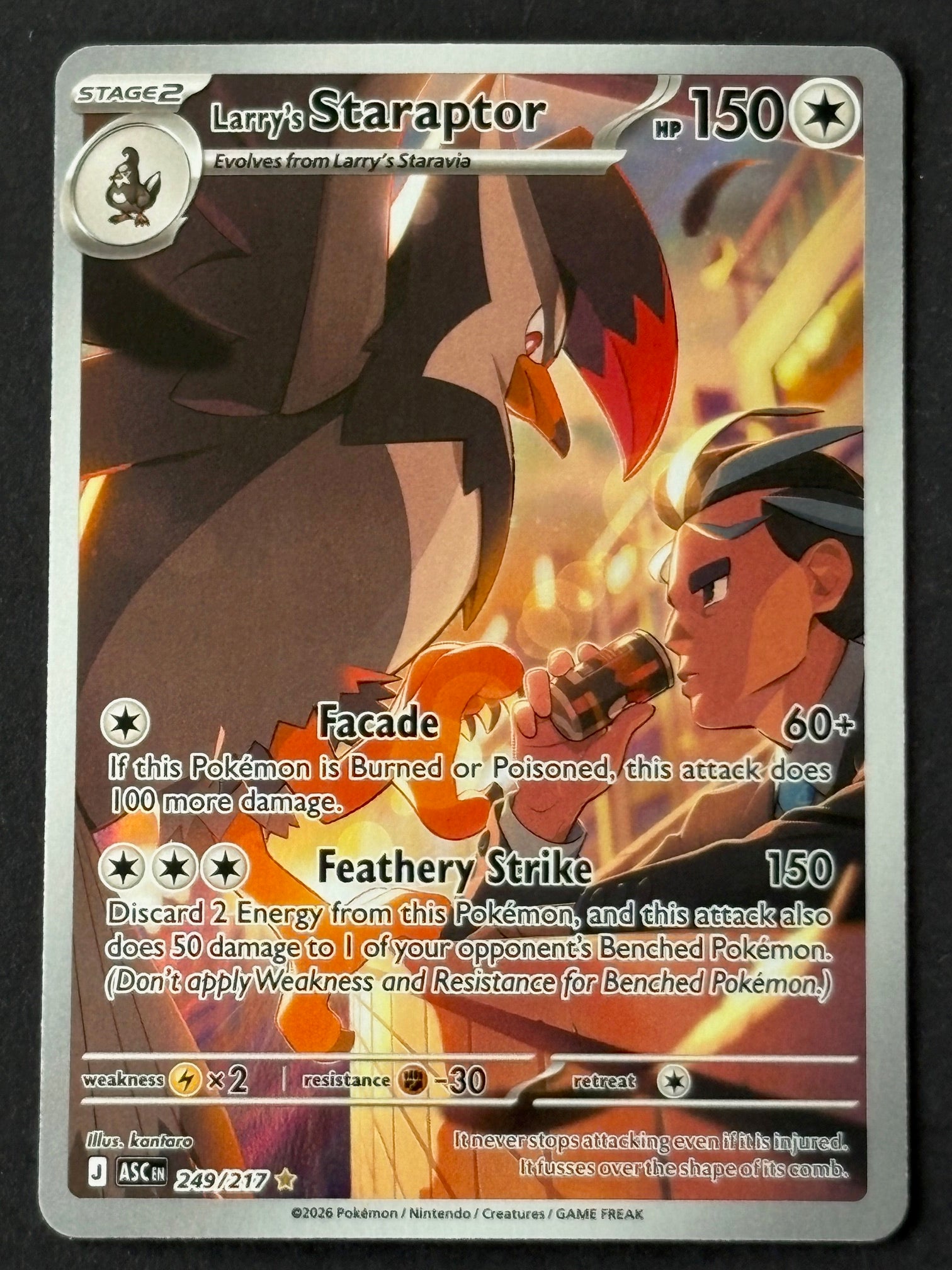 Larry's Staraptor – 249/217 ASC EN
