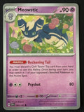 Meowstic – Pokemon 2024 Stellar Crown EN 085/191 Uncommon