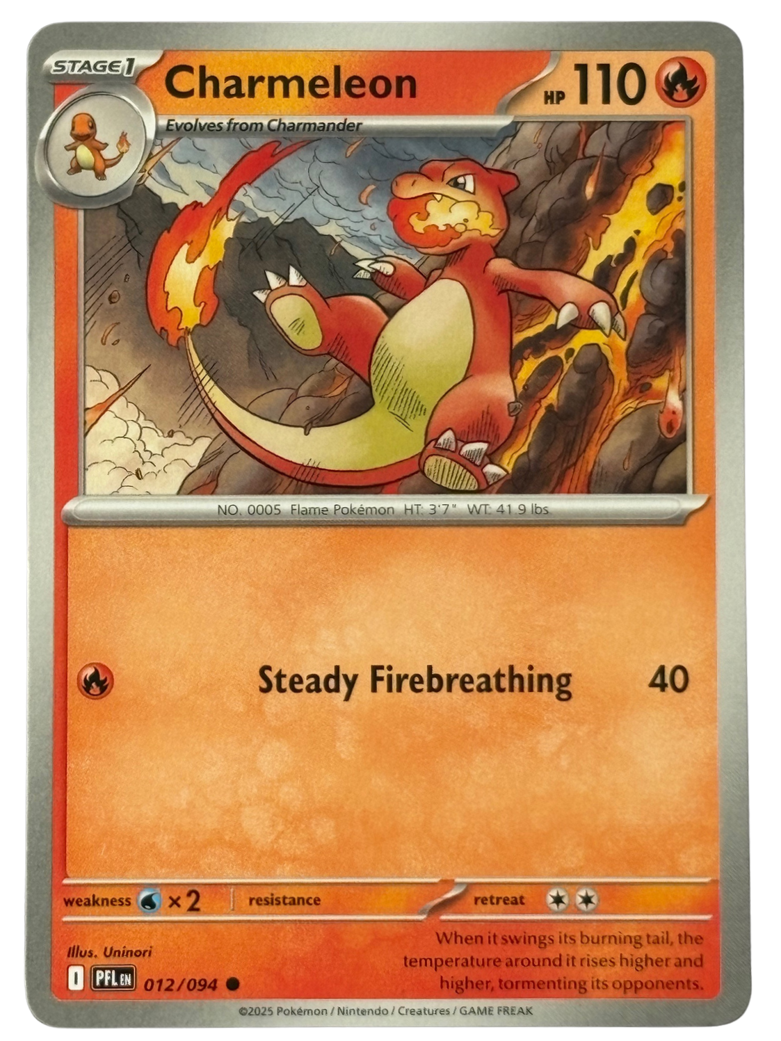 Charmeleon 012/094 PFL (2025) [Near Mint]